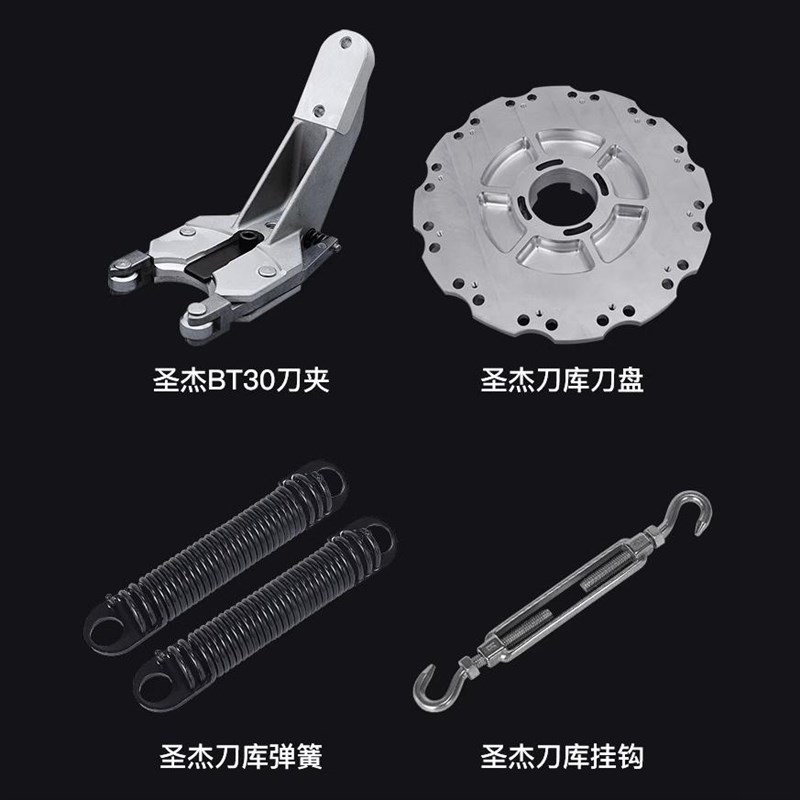 速发圣杰16T挡水板21T盖护罩外壳刀号盘挡屑刀库配件钻攻机塑料壳