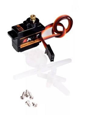 速发新款EM.X ES08MA II 12A/ 1g8kg/10sec 金属齿舵机
