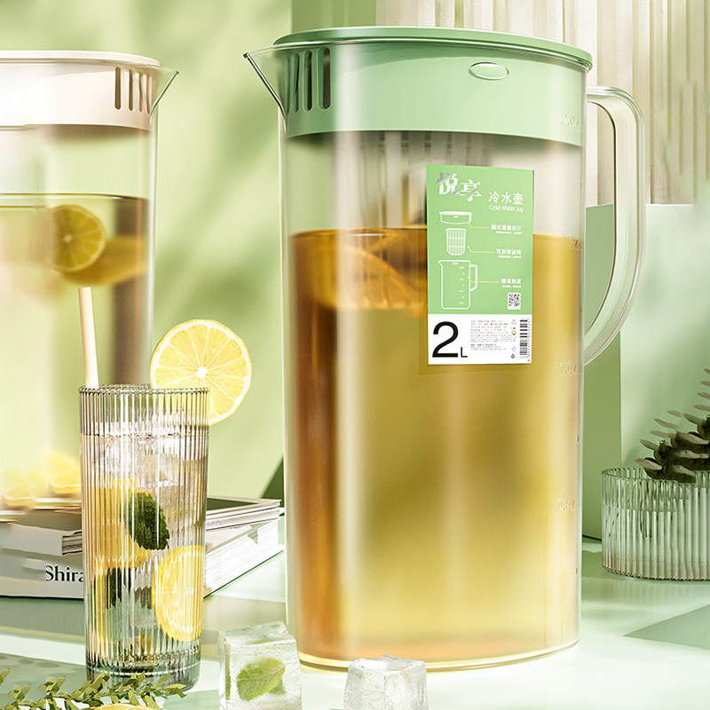速发冰箱冷水壶大容量耐瓶温家用冷泡壶茶高子冷萃凉水杯饮料桶