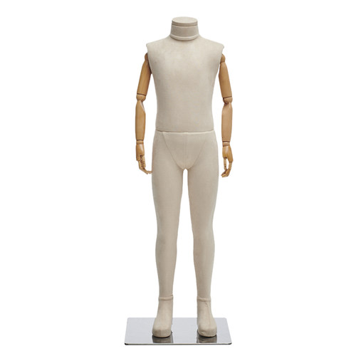 速发亲子服装店儿童模特展示架全身包布橱窗陈列道具装假人台体男