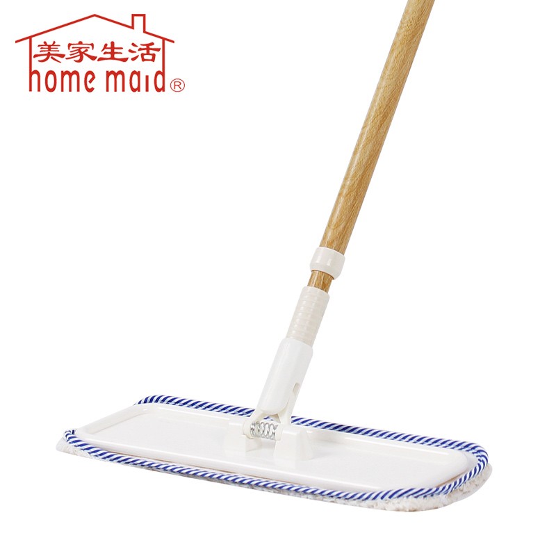 速发美家生活60度旋转伸缩拖把粘贴式平板地拖打蜡家用除尘840