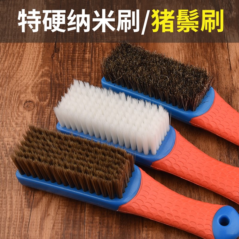 速发文玩刷子纳米硬猪鬃毛刷核橄金刚菩提子桃榄钢丝保养清理工具