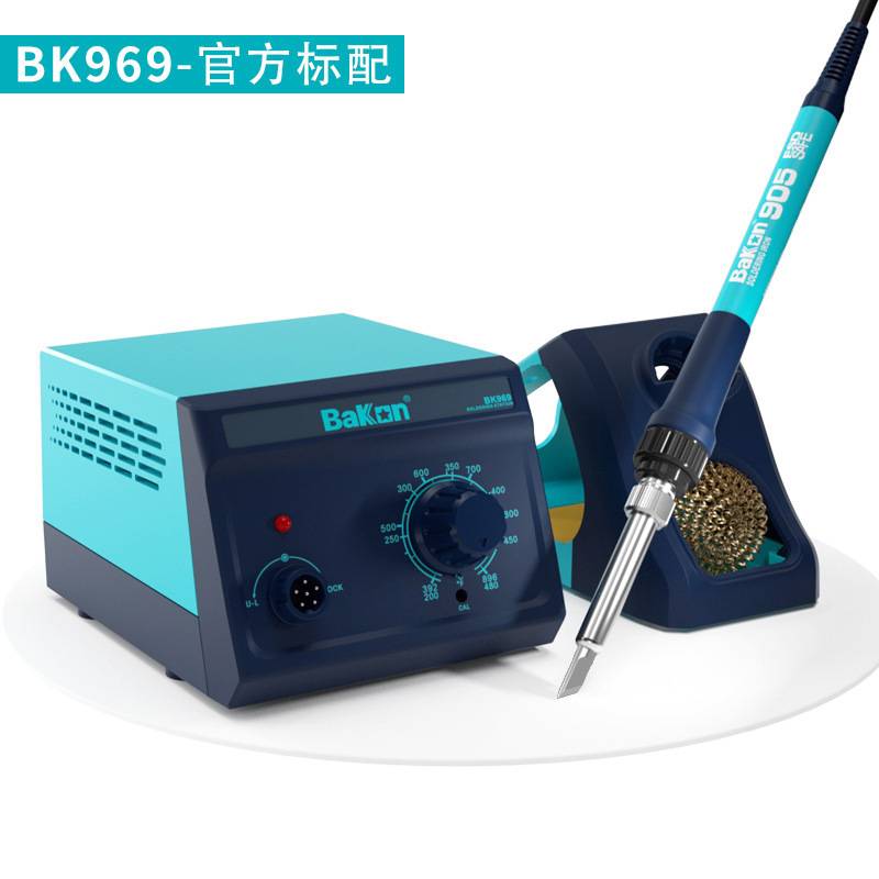 白光BK969大屏数显无铅恒温焊台家用电烙铁工业电焊台