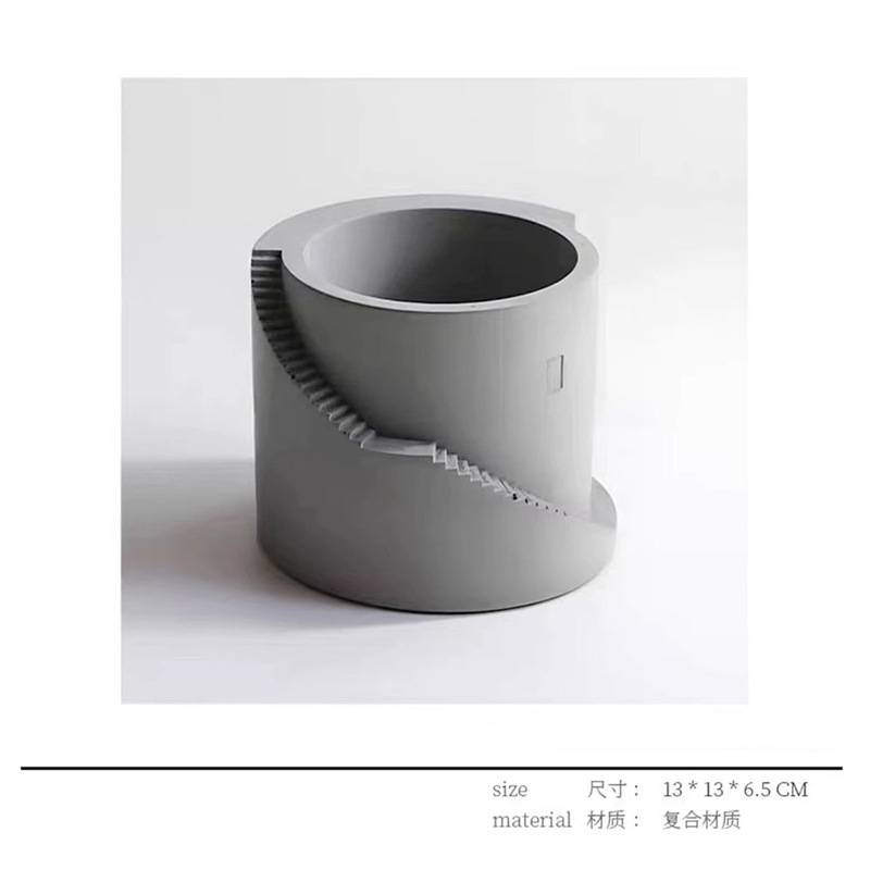 男童现代简约样板间儿童房书桌抽象小鸟笔筒组合桌面饰品摆件