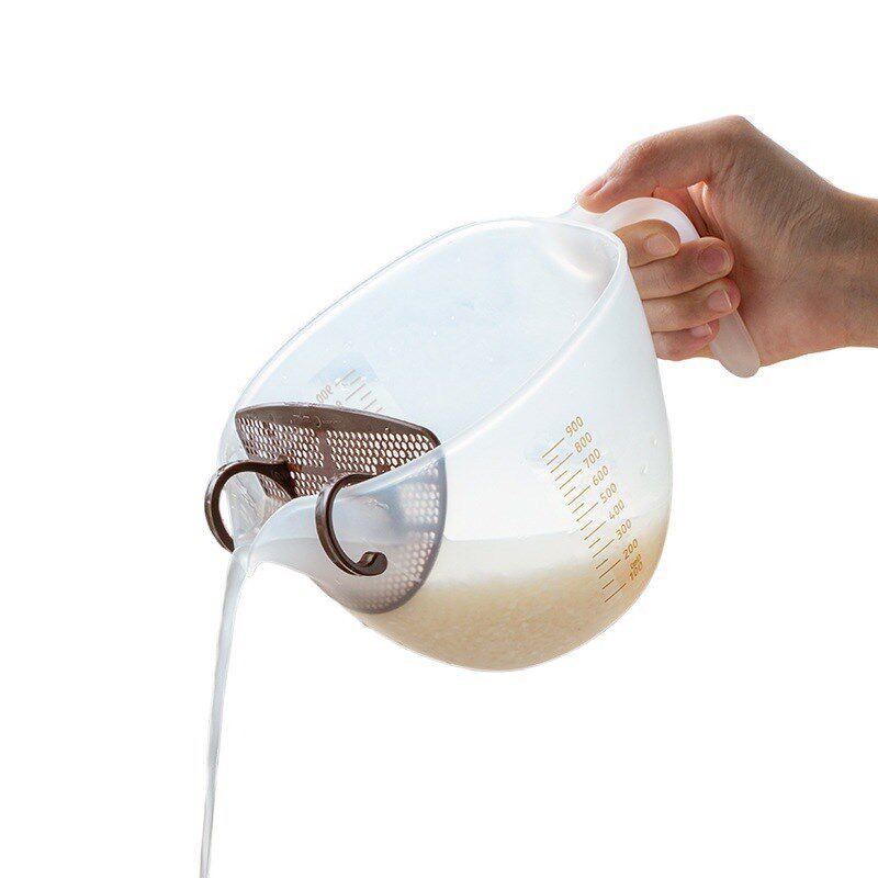 速发鸡蛋液过滤焙淘米烘宝辅食家用带刻度过滤宝碗测量杯打蛋杯子