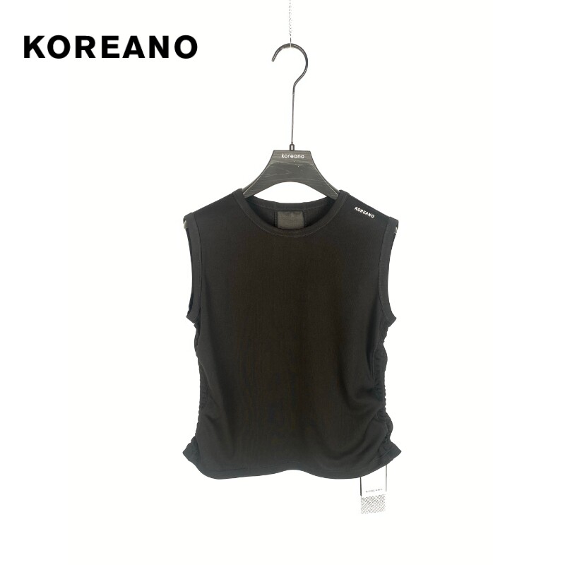 柯利亚诺夏季专柜同款黑色轻运动背心  BT3215 ￥880