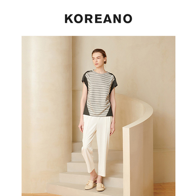 柯利亚诺夏季专柜同款经典条纹T恤  TT0006 ￥2280