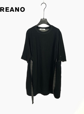 柯利亚诺春秋专柜同款石墨黑圆领休闲连衣裙  LT0271(9UN) ￥4080