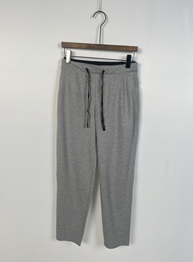柯利亚诺春秋专柜同款浅灰色针织休闲裤  KT5102B吊牌2880