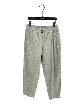 柯利亚诺冬季专柜同款浅灰色条绒小脚裤  KW4206 ￥2680