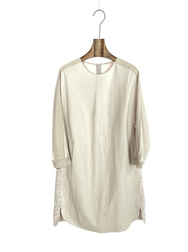 柯罗芭春秋专柜同款羊毛针织H廓形蕾丝连衣裙  LY1840 ￥4990