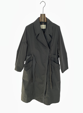 柯罗芭春秋专柜同款质感矿物灰色风衣  FW0867 ￥6500