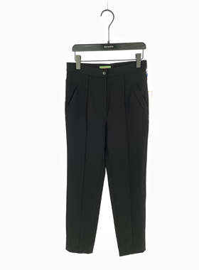 柯利亚诺春秋专柜同款黑色西装直筒裤  KW3000 ￥1790