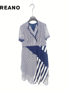 柯利亚诺夏季专柜同款宽松H型中袖连衣裙  LW0054(UNL)D ￥4280