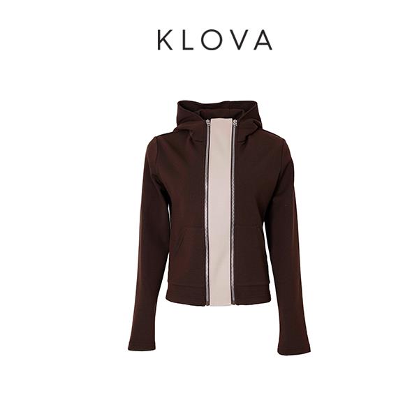 柯罗芭春秋专柜同款高领双拉链撞色针织上衣  SY5161(BUN) ￥1990