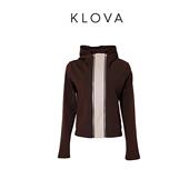 柯罗芭春秋专柜同款 ￥1990 BUN 高领双拉链撞色针织上衣 SY5161