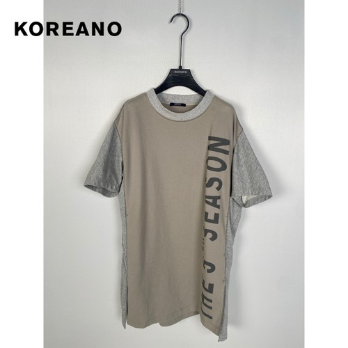 柯利亚诺夏季专柜同款运动风O型长款T恤  TT0293 ￥2880