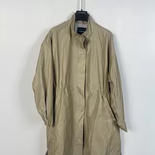 柯利亚诺春秋专柜同款驼色立领收腰风衣  FW43840 ￥3880
