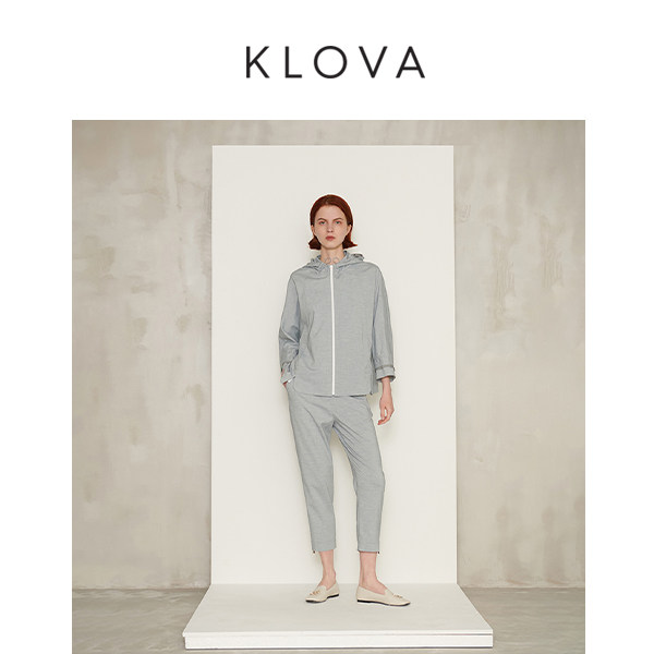 柯罗芭夏季专柜同款A摆廓形连帽外套  SW0439 ￥4590