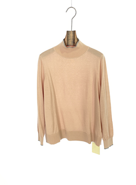 柯罗芭冬季专柜同款驼色半高领宽松毛衫  HY9884G ￥2590