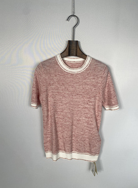 柯罗芭春秋专柜同款粉色H型针织T恤  ZT9202G ￥2990