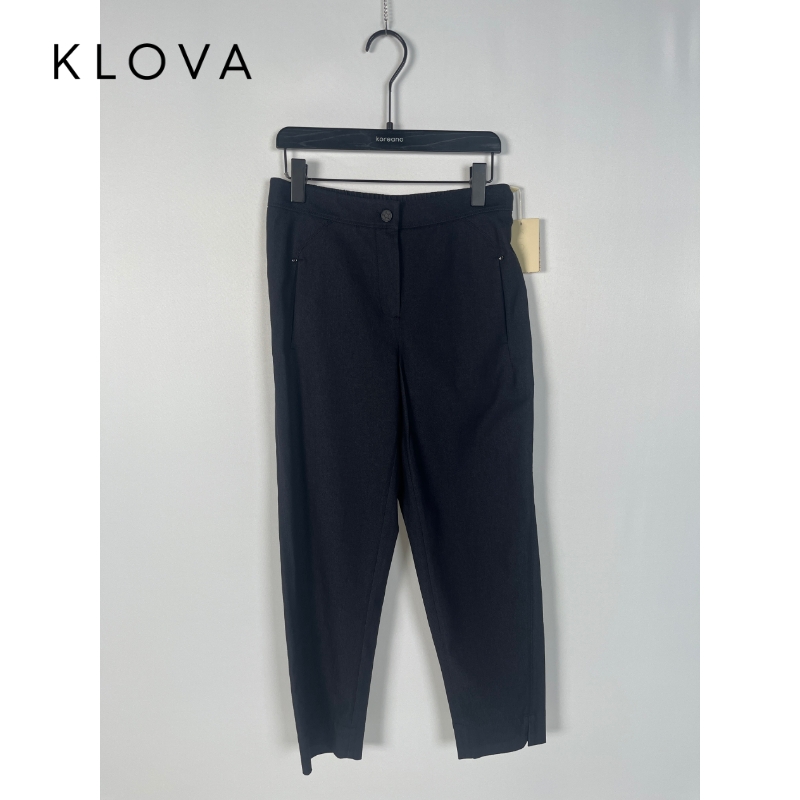 柯罗芭春秋专柜同款棉质带弹锥形及踝牛仔裤  KW1146 ￥2590