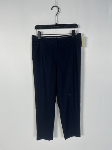 柯罗芭夏季专柜同款麻感藏蓝小锥裤  KW9088 ￥2990