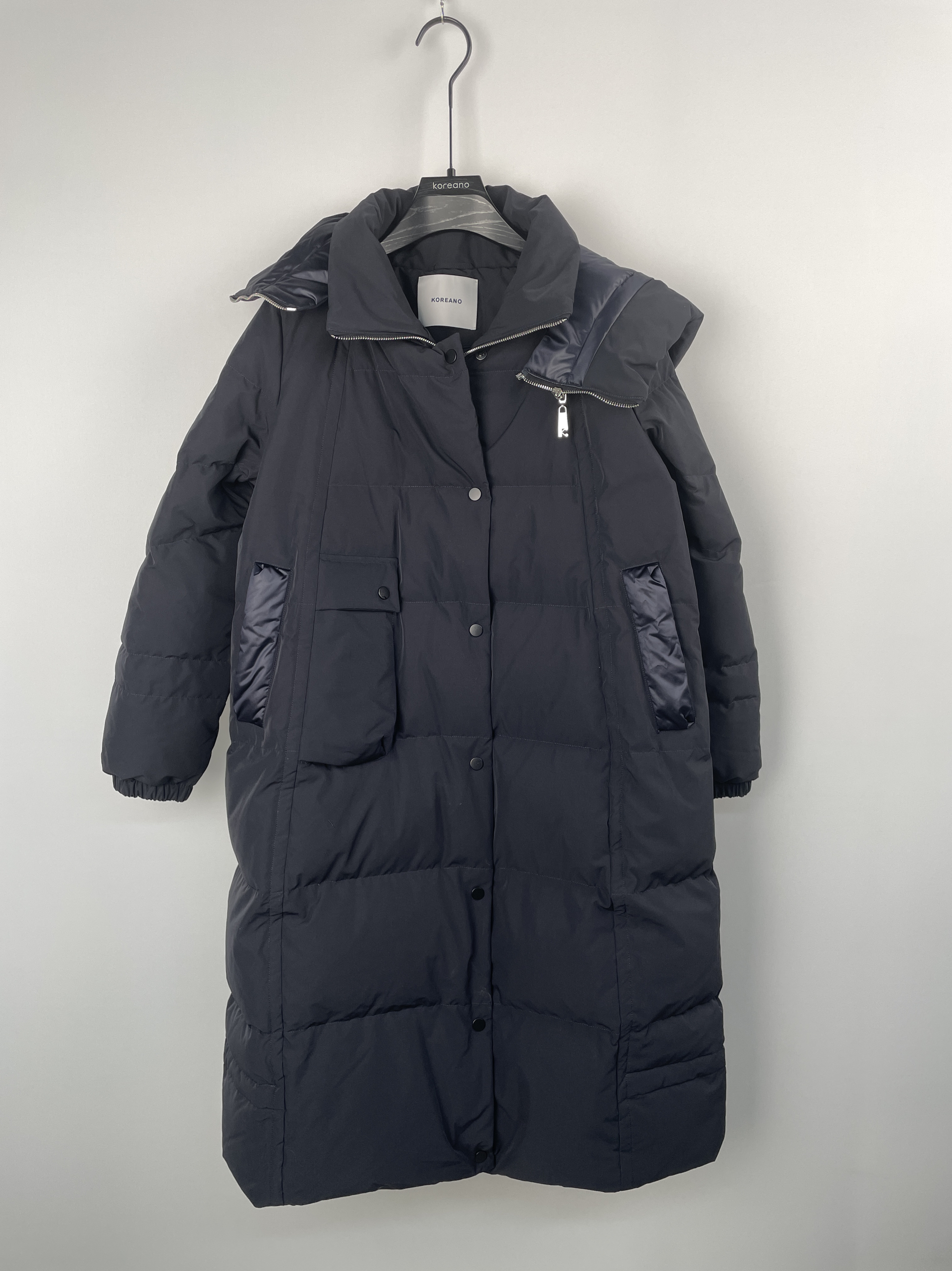 柯利亚诺冬季奥莱专柜正品羽绒服 YC5049G深蓝 吊牌价:5880