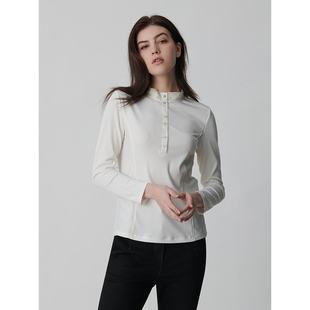 CT3981 领T恤 ￥2590 箱型针织衬衫 柯罗芭春秋专柜同款