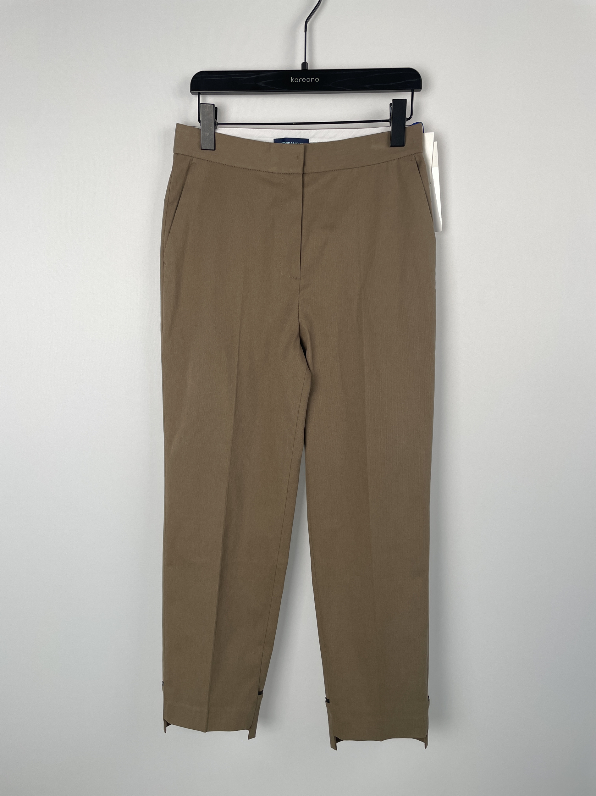 柯利亚诺冬季专柜同款烟色复古烟管裤  KW4315B ￥1190