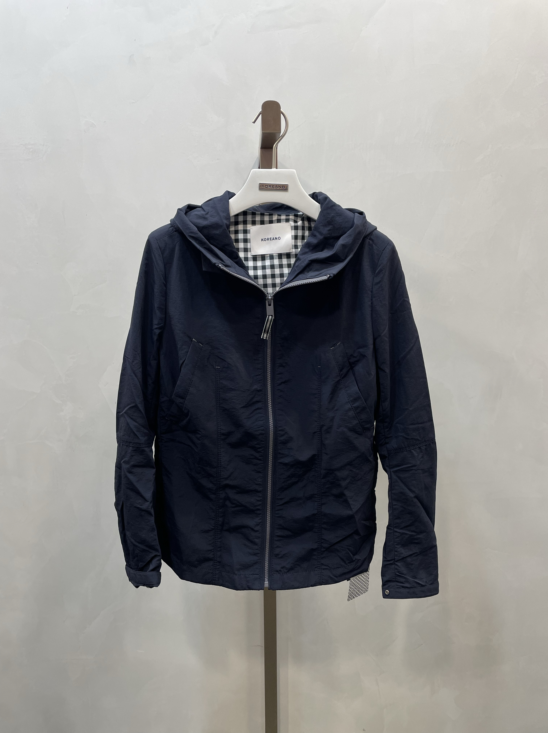 柯利亚诺春秋专柜同款藏蓝色帅气短款外套  SW1985 ￥5280