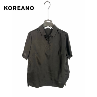 柯利亚诺夏季专柜同款经典双宫丝爽滑简约衬衫  CW3136 ￥2880