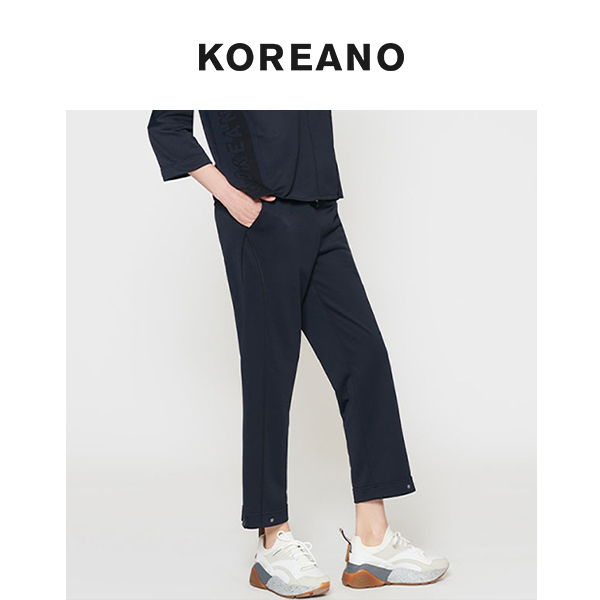 柯利亚诺春秋专柜同款藏蓝色休闲运动裤  KT3361 ￥2480