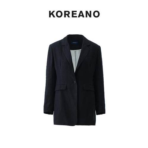 柯利亚诺春秋专柜同款深灰色收腰西服外套  SW5024(JUN)B ￥4490