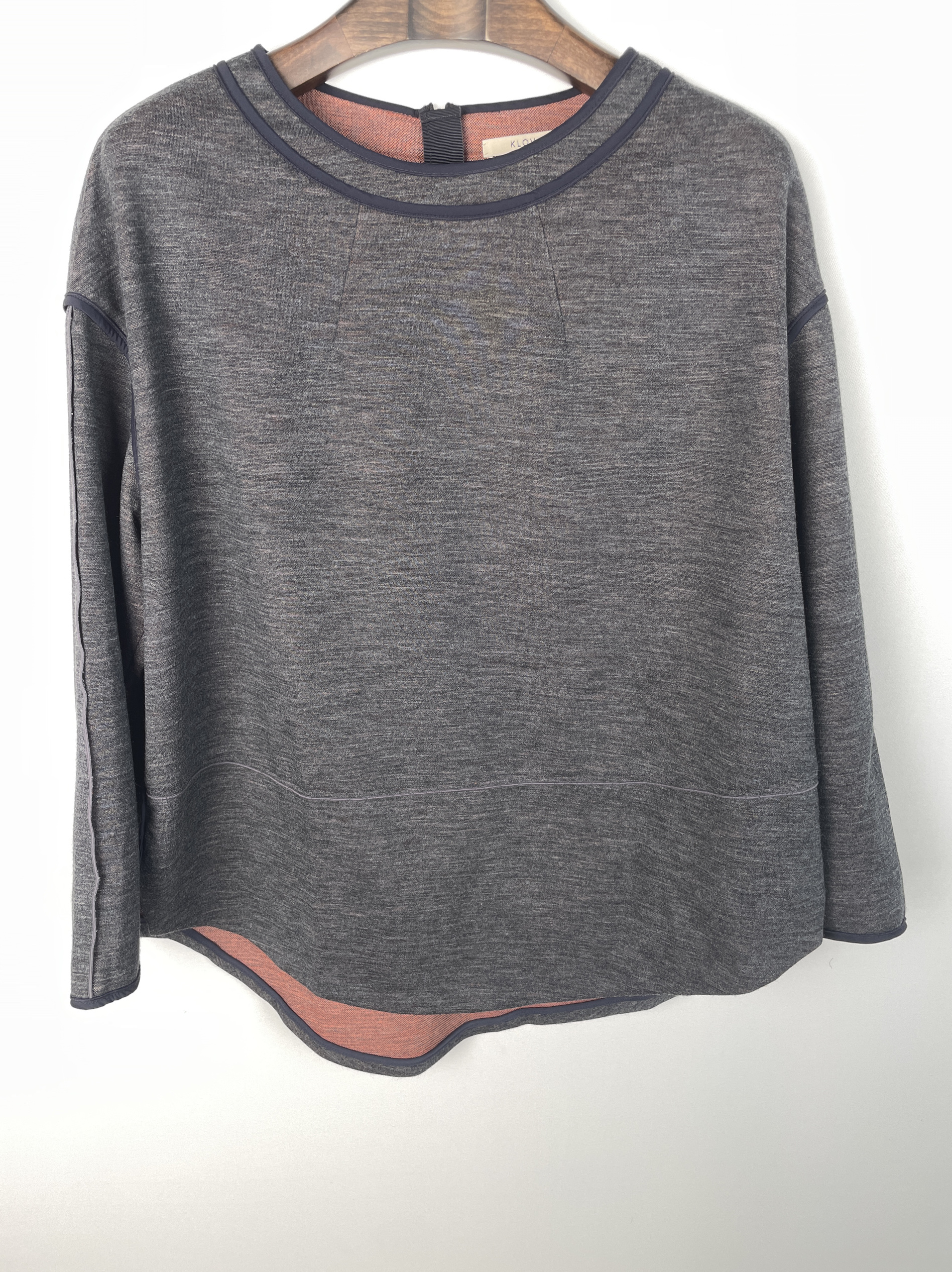 柯罗芭冬季专柜同款针织O形双层领T恤  TY1579 ¥1990