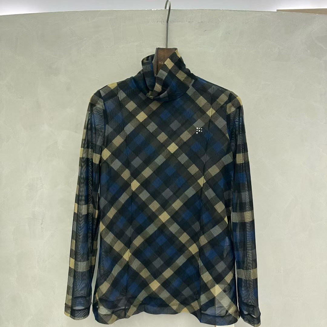 柯利亚诺冬季专柜同款格子打底衫  TT6456(JUN)B ￥990