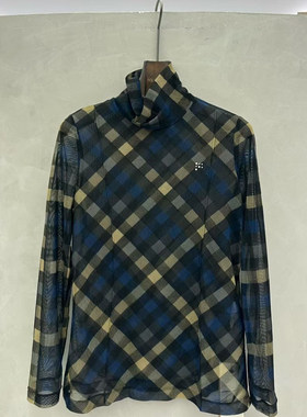 柯利亚诺冬季专柜同款格子打底衫  TT6456(JUN)B ￥990