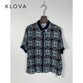 柯罗芭夏季 ￥3890 CW3569 专柜同款 玉兰花真丝印花衬衫