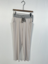 柯利亚诺春秋专柜同款驼色撞色腰针织小萝卜裤  KT5108B ￥2280