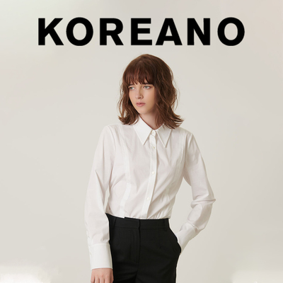 柯利亚诺春秋专柜同款月光白连体修身衬衫  CW2442 ￥1790