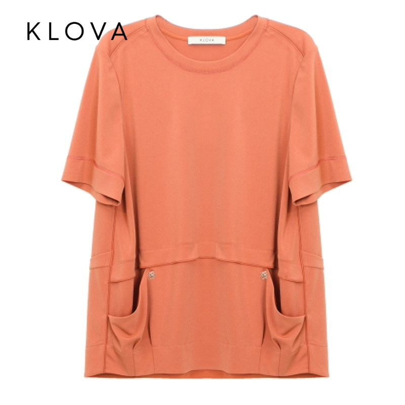 柯罗芭夏季专柜同款冰丝茧型T恤  TT5547 ￥2390