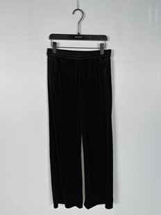 专柜同款 GUN 经典 KT4779 ￥3890 黑色丝绒阔腿裤 柯罗芭冬季