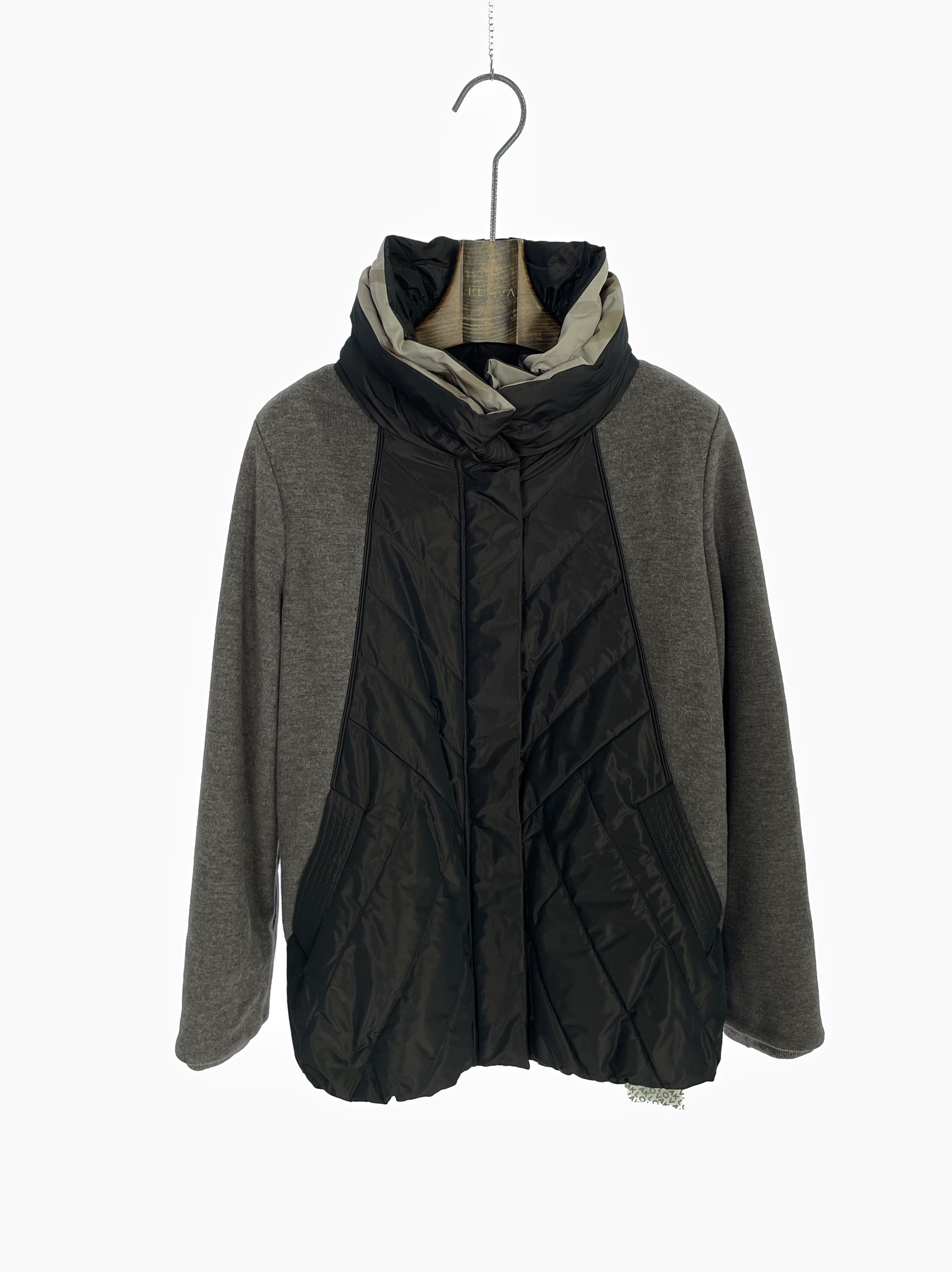 柯罗芭冬季专柜同款O型拼接短棉衣  MS7102 ￥6500