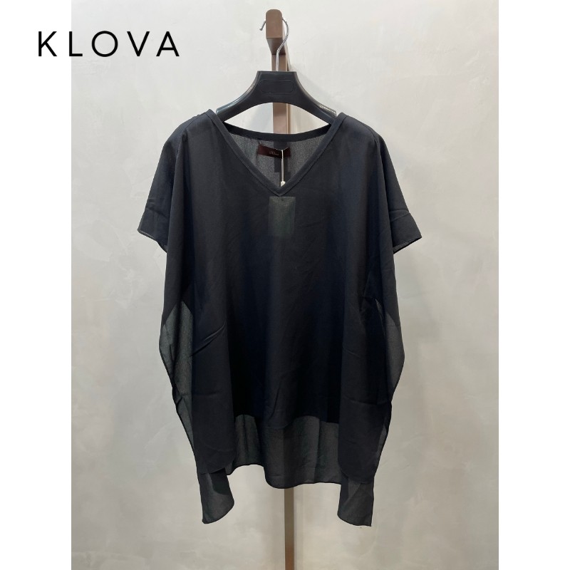 柯罗芭夏季专柜同款V领大廓型简约连衣裙  LW6652 ￥2380