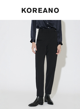 柯利亚诺春秋奥莱专柜正品裤 KY3010(JUN)B黑色 吊牌价:1590