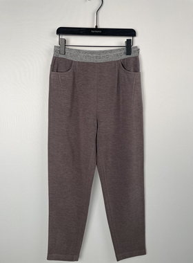 柯利亚诺冬季专柜同款松紧腰针织毛纺小萝卜裤  KT6986A ￥2880