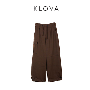 柯罗芭春秋专柜同款 BUN KW5002 ￥1590 灰烟色直筒阔腿裤