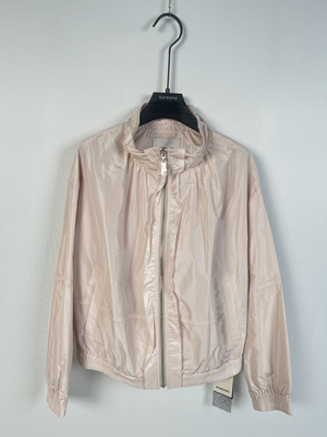 柯利亚诺春秋同款浅粉色立领休闲短款外套SW0182(9UN)吊牌3280