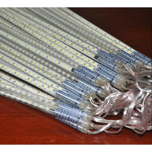 流星雨LED灯流水挂树上的春节装饰树灯户外防水亮化七彩串灯彩 彩