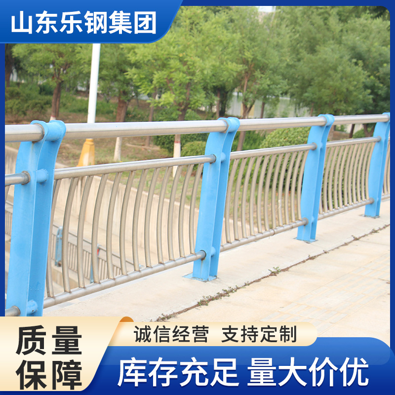 复合管护栏 工程景观护栏桥梁 不锈钢桥梁 河道护栏山东批发
